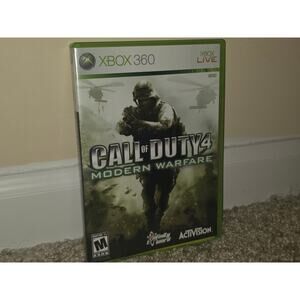 Call of Duty‎ 4: Modern Warfare (Xbox 360, 2007) – Tested & Working!